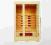 Sauna INFRARED 2L PEŁNA OPCJA 2-osobowa 120X105CM