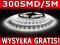 5CM TAŚMA PASEK 300 SMD LED DIODY kup 1m cena 0.80