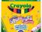 CRAYOLA Flamastry mini stempelki 10 kol