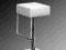 VERA nowoczesny hoker / stołek barowy  BIAŁY lub K