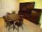 PIĘKNY KOMPLET MEBLI STÓŁ KRZESŁA 4 SEGMENTY