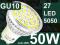 GU10 27 SMD 5050 = 280 LED ~75W najmocniejsza HIT