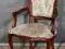 JARO- fotel krzesło w stylu ludwikowskim orzechowe
