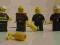 LEGO figurki 4 szt. policjant strażak