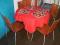4 KRZESŁA ORZECH !!! OKAZJA!