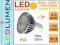 PROMOCJA GU10 LED COB IP22 220lm Ciepła GW 24 msc