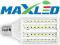 ! ŻARÓWKA E27 108 SMD 5050 LED CIEPŁA  jak 120W