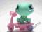 LITTLEST PET SHOP Hasbro żółw + akcesoria