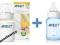 Avent butelka 260 ml 0% BPA + gratis kolorowa