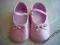 Różowe balerinki dla dziewczynki__9-12 mies.