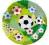 Talerzyki Footbal 12szt