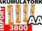 1x MAXXCELL AKUMULATORKI 3800 mAh R6 AA SUPER CENA