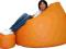 PUFA SAKO XXXXL + PUFKA XXXL MEGA worek fotel pufy