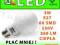 ŻARÓWKA E27 LED 60 SMD GLOBAL CIEPŁA 360lm 3W K14#