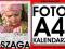 NA PREZENT KALENDARZ Z TWYMI ZDJECIAMI A4 13str !!