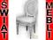 ŚWIAT MEBLI - KRZESŁO JASNE OBICIE K07 K17 68652