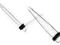 KOLCZYK DO UCHA ROZPYCHACZ TAPER 4,1mm/36mm CLEAR
