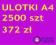 Ulotki A4 Profesjonalnie 2500sztuk