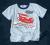 T-SHIRT CARS AUTA zygzak 104CM