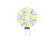 LED G4 - 6x SMD 5050 12V 1,2W 6000K  62x32