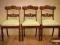 3 KRZESŁA BIEDERMEIER OK. 1910 R. DO SALONU RATY