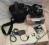 Canon eos 400D + kit 18-55 + torba i inne dodatki