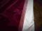 Komplet 2 stylowych zasłon wiśniowy aksamit nr2