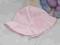 GEORGE*Boski różowy kapelusik z kwiatuszkiem*0-3m