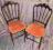 Piękny komplet krzeseł - Ludwik - stylizowane -