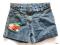 GYMBOREE*jeans szorty truskawki LATO*8lat