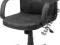 BIUROWY FOTEL OBROTOWY SK&Oacute;ROPODOBNY KOLOR CZARNY .