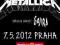 Przejazd Metallica PRAGA 7.05.2012 z KATOWIC