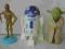 Figurki STAR WARS robot 2 szt. R2D2 C3PO Yoda