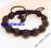 SHAMBALLA SZNURKOWA CZARNA BRANSOLETKA  S65