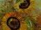 J.DOMAGALSKA- SŁONECZNIKI  -30X40 BCM!!!!!!!!!!!!!
