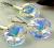 Komplet Swarovski Swarowski 5 kolorów ~ PROMOCJA
