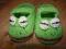 Szydełkowe buciki z żabką