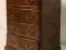 Antyki komoda pomocnik mahoń styl Królowej Anny