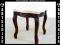 STYLOWY TABORET DREWNIANY KRZESŁO Z DRZEWA
