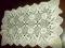 serwetka szydełkowa48x30cm