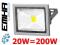 HALOGEN ZEWNĘTRZNY LED 20W 1900LM NAŚWIETLACZ SMD