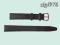 CZARNY SKÓRZANY PASEK DO ZEGARKA PZ-014 14mm DŁUGI