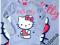 100% BAWEŁNA BLUZKA TUNIKA HELLO KITTY 116/122