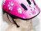 KASK rowerowy PINK FLOWER roz M regulowany KRAKÓW