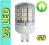 Żarówka G9 24 LED 5050SMD biała ciepła z szybką