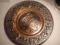 + przepiękny BARDZO DURZY talerz patera MIEDŹ