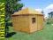 Domek, 10 m2, Domek narzędziowy, Domek drewniany