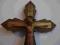 Bardzo Stary KRZYŻ mosiężny ładnie wykonany