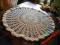 SZYDEŁKOWY -PIĘKNY OBRUS - OKRAGŁY -ŚREDN.- 90