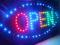 OPEN REKLAMA LED NEON NOWOŚĆ!! BANER